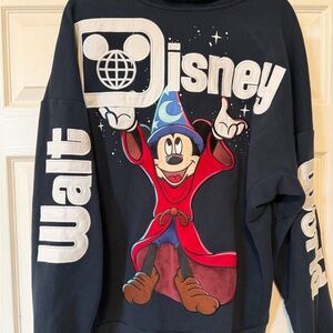 Disney Magical Sorcerer Mickey Navy Sweatshirt